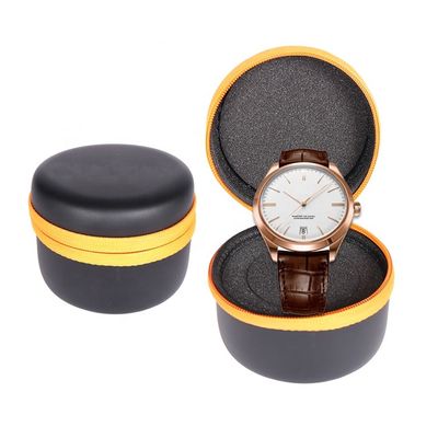 Debossing Logo EVA Watch Case Kotak Perhiasan Organizer Shockproof