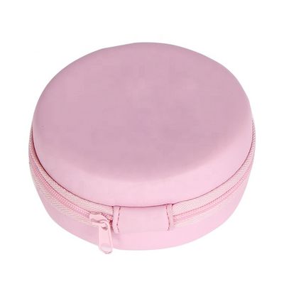 Pink Spandex PU Hard EVA Luxury Watch Travel Case Untuk Pria Wanita