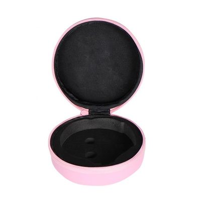 Pink Spandex PU Hard EVA Luxury Watch Travel Case Untuk Pria Wanita