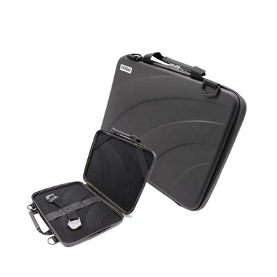 Black PU Kulit EVA Shockproof Laptop Sleeve Untuk Macbook Air EVA Hitam PU Kulit Shockproof EVA Laptop Pelindung Sleeve Kasus Tas