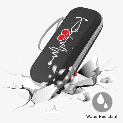 Kit pertolongan pertama kelas medis portabel dengan shockproof waterproof EVA foam case yang dirancang untuk perlindungan stetoskop dan mudah dibawa
