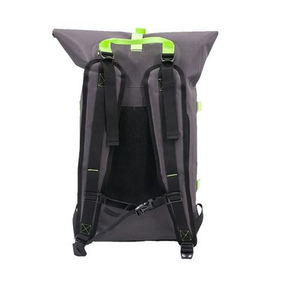 Hiking 10L Stylish Waterproof Backpack Bag Ringan PVC Tarpaulin Waterproof Backpack Bag Untuk Hiking Water Sport Bag Populer Roll Top Surfing Dry Bag Rucksack Backpack