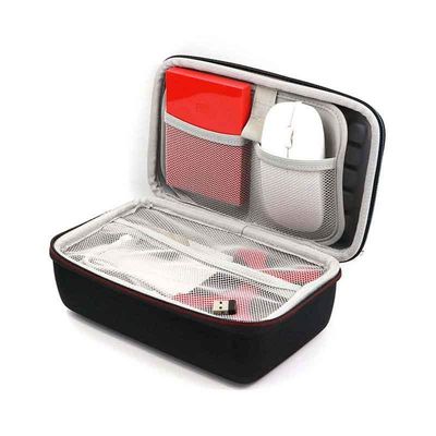 600D Polyester EVA Travel Case Untuk Powerbank