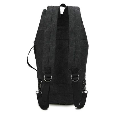 CE Travel Draw String Tas ransel tahan air kecil 210D Nylon Canvas Travel Draw String Waterproof Backpacking Tas ransel dengan tali bahu