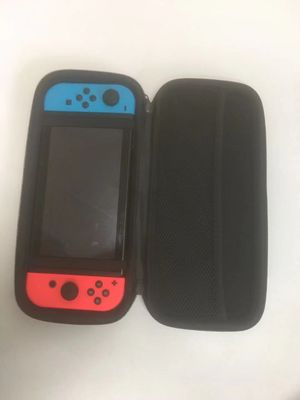 Nintendo Switch Games Velvet Pu Leather EVA Travel Case Tahan Debu