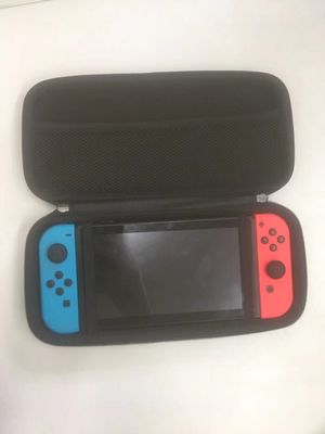 Nintendo Switch Games Velvet Pu Leather EVA Travel Case Tahan Debu