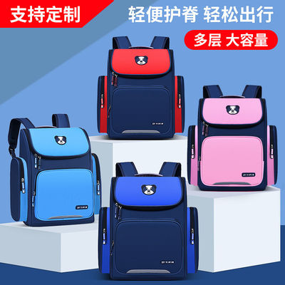 Shockproof Sekolah Waterproof Tas ransel 600D Polyester Nylon Pu Kulit
