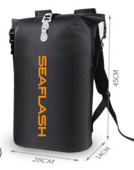 IP65 Waterproof PVC Tarpaulin Beach Bag Backpack Amazon Hot sales Pabrik Outdoor Waterproof Hiking Swimming Beach Backpack Bag
