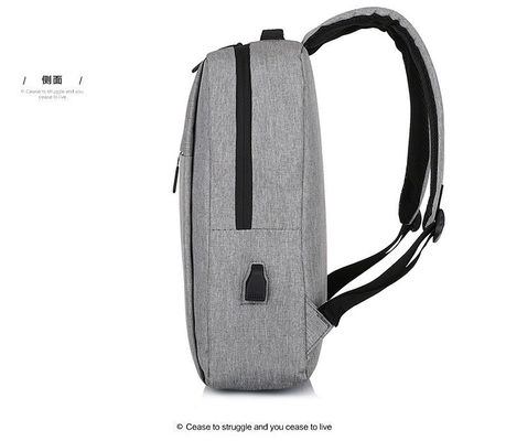 Grosir Pabrik Outdoor Nylon Waterproof Laptop Backpack Zipper Closure Nylon Waterproof Laptop Backpack Dengan Antarmuka USB