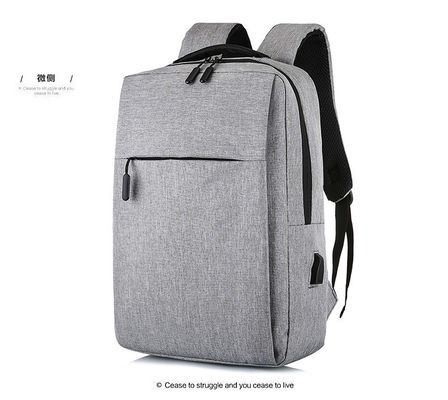 Grosir Pabrik Outdoor Nylon Waterproof Laptop Backpack Zipper Closure Nylon Waterproof Laptop Backpack Dengan Antarmuka USB