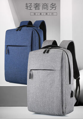 Grosir Pabrik Outdoor Nylon Waterproof Laptop Backpack Zipper Closure Nylon Waterproof Laptop Backpack Dengan Antarmuka USB