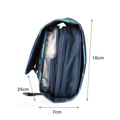 Hanging Travel Toiletry Makeup Bag Organizer Hygiene Kit Dengan Aksesoris Kait