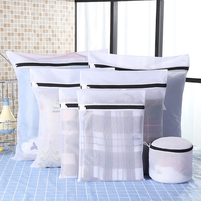 Home Big Mesh Laundry Washing Bag Untuk Pakaian Dalam Wanita Bra Kain