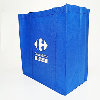 Tas Belanja Kain Non Woven yang Dapat Digunakan Kembali Tote Grocery Bag 100-160gsm