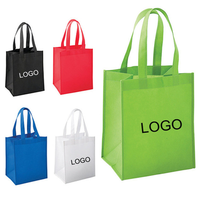 Tas Belanja Kain Non Woven Tote Daur Ulang Disesuaikan Dapat Digunakan Kembali Dengan Logo