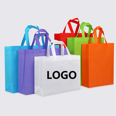 Tas Belanja Kain Non Woven Tote Daur Ulang Disesuaikan Dapat Digunakan Kembali Dengan Logo