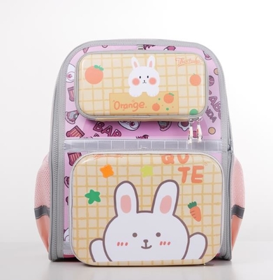 Tahan Guncangan 100 Persen Tahan Air Ransel 600D Polyester Nylon Pu Leather