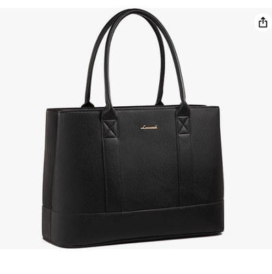 Tas Laptop untuk Wanita, Tas Jinjing Komputer Kerja, Tas Tangan Bahu Bisnis, Tas Kerja Kantor untuk Hadiah, Perjalanan, Guru